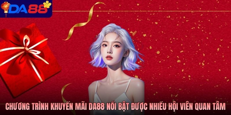 Một số chương trình khuyến mãi Da88 nổi bật được nhiều hội viên quan tâm